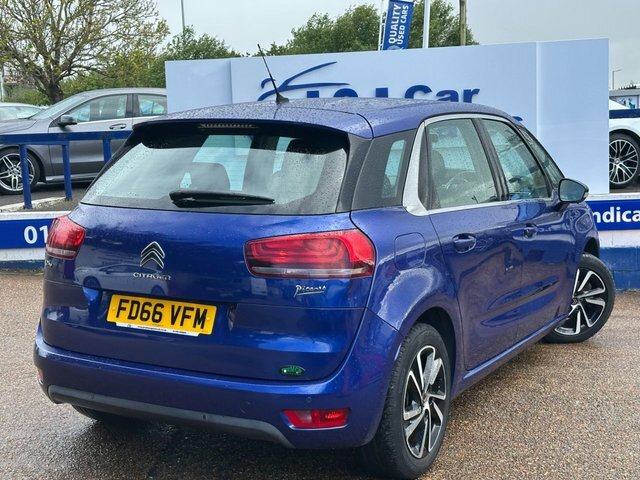 Citroen C4 Picasso 1.6 Bluehdi Feel Mpv Euro 6 S S FD66VFM Blue #4