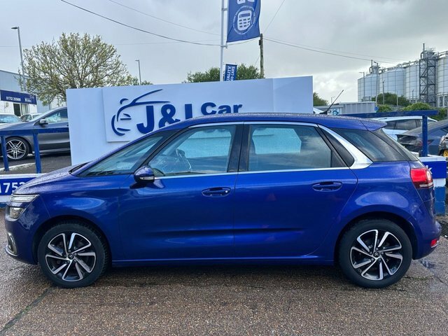 Citroen C4 Picasso 1.6 Bluehdi Feel Mpv Euro 6 S S FD66VFM Blue #3