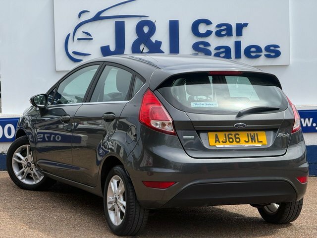 Ford Fiesta 1.0T Ecoboost Zetec Hatchback Eu AJ66JWL Grey #4