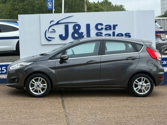 Ford Fiesta 1.0T Ecoboost Zetec Hatchback Eu AJ66JWL Grey #2