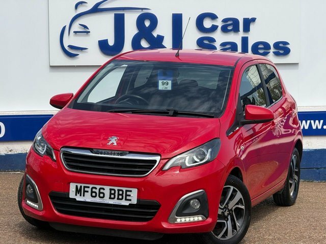 Peugeot 108 1.2 Puretech Allure Hatchback Eu MF66BBE Red #2