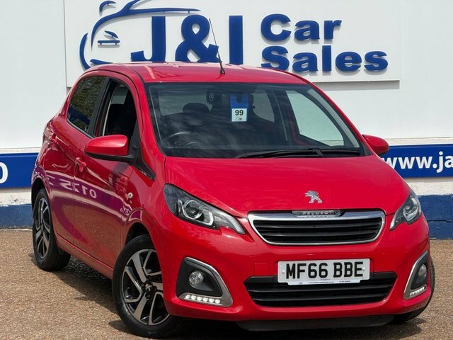 Peugeot 108 1.2 Puretech Allure Hatchback Eu Red
