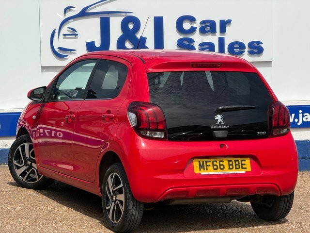 Peugeot 108 1.2 Puretech Allure Hatchback Eu MF66BBE Red #5