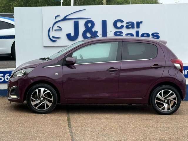Peugeot 108 1.2 Puretech Allure Hatchback Eu WD65OPS Purple #3