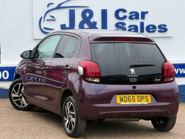 Peugeot 108 1.2 Puretech Allure Hatchback Eu WD65OPS Purple #5