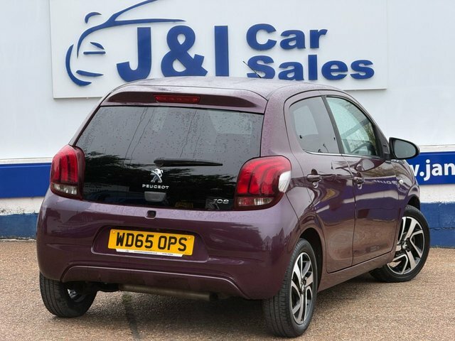 Peugeot 108 1.2 Puretech Allure Hatchback Eu WD65OPS Purple #4