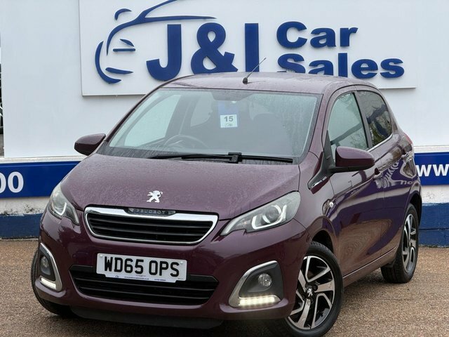 Peugeot 108 1.2 Puretech Allure Hatchback Eu WD65OPS Purple #2