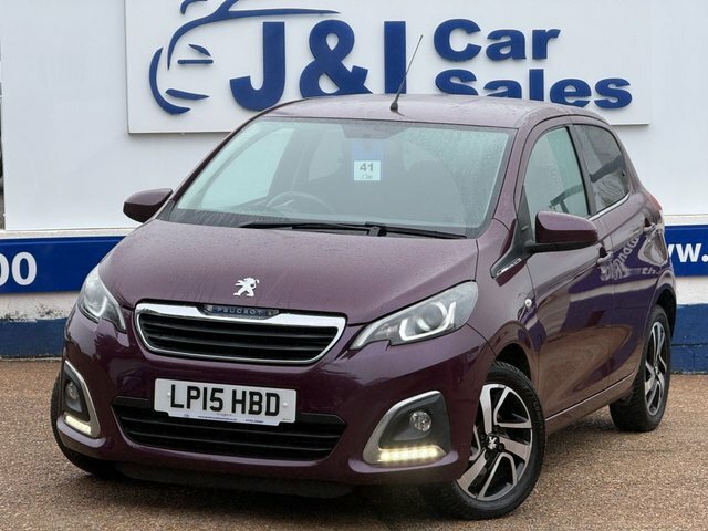 Peugeot 108 1.2 Vti Puretech Allure Hatchback Manua LP15HBD Purple #2