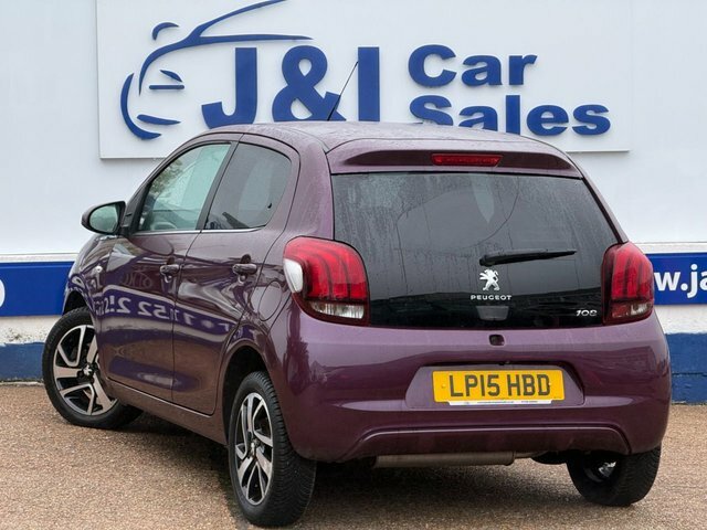 Peugeot 108 1.2 Vti Puretech Allure Hatchback Manua LP15HBD Purple #5