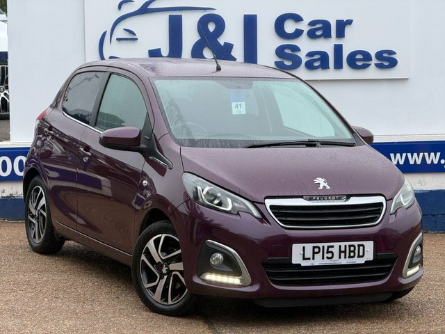 Peugeot 108 1.2 Vti Puretech Allure Hatchback Manua Purple