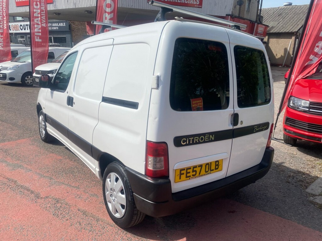 Citroen Berlingo 1.6Hdi 600Kg LX White #5