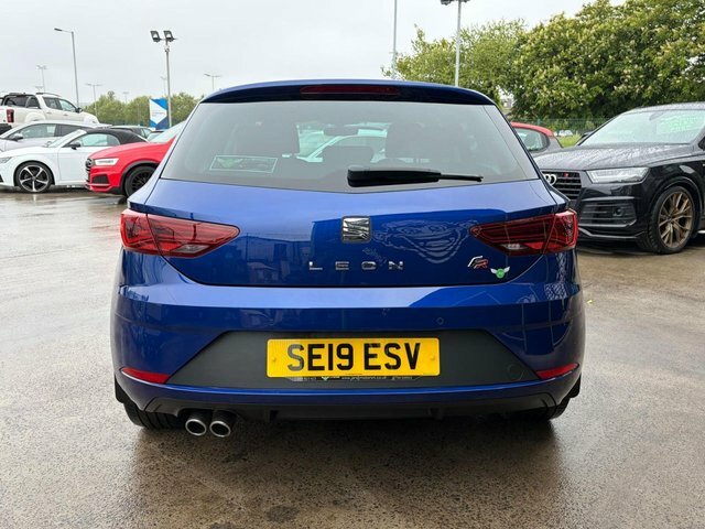 Seat Leon Tdi Fr Hatchback SE19ESV Blue #4