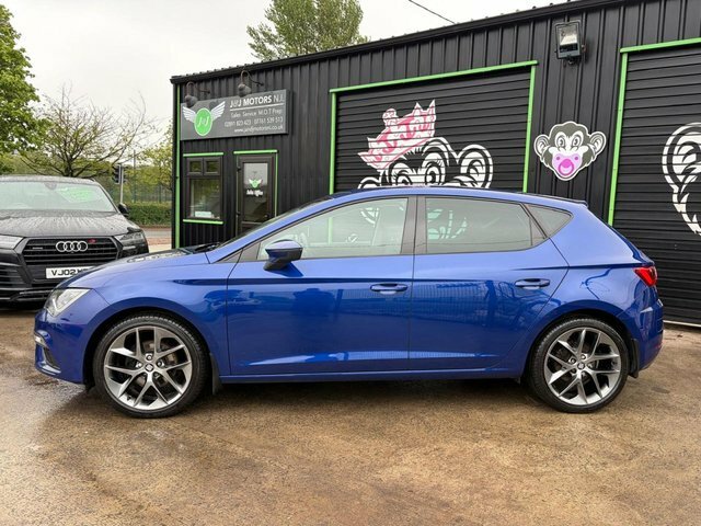 Seat Leon Tdi Fr Hatchback SE19ESV Blue #2