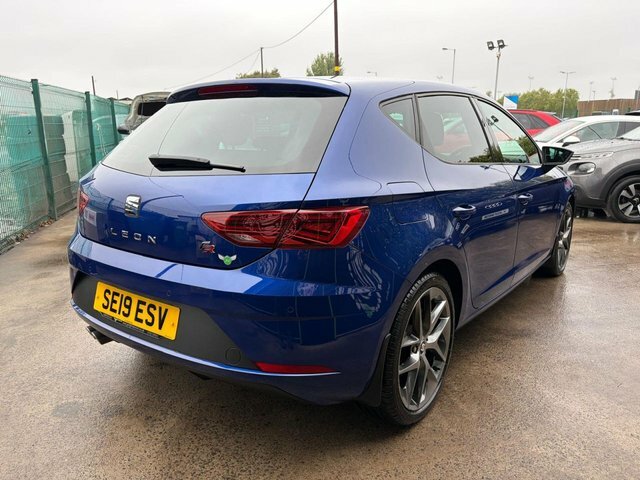 Seat Leon Tdi Fr Hatchback SE19ESV Blue #5