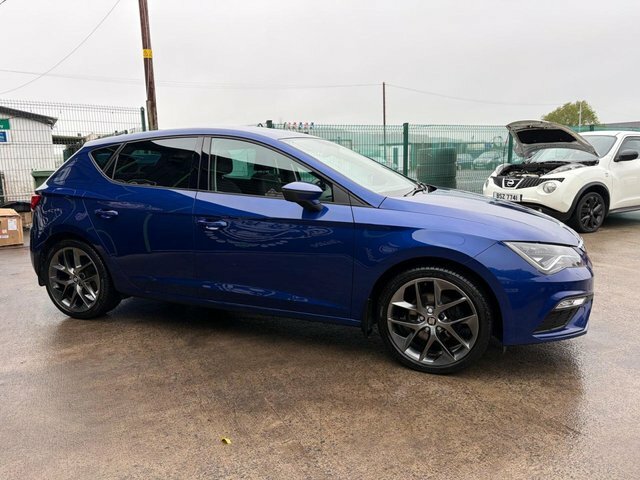 Seat Leon Tdi Fr Hatchback SE19ESV Blue #6