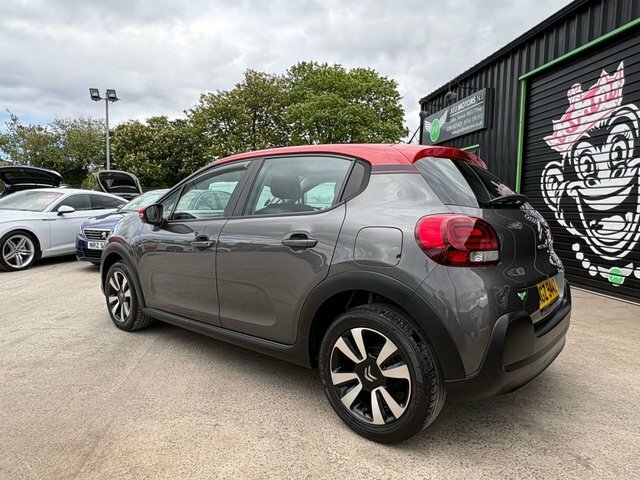 Citroen C3 Puretech Feel Hatchback MGZ9442 Grey #3