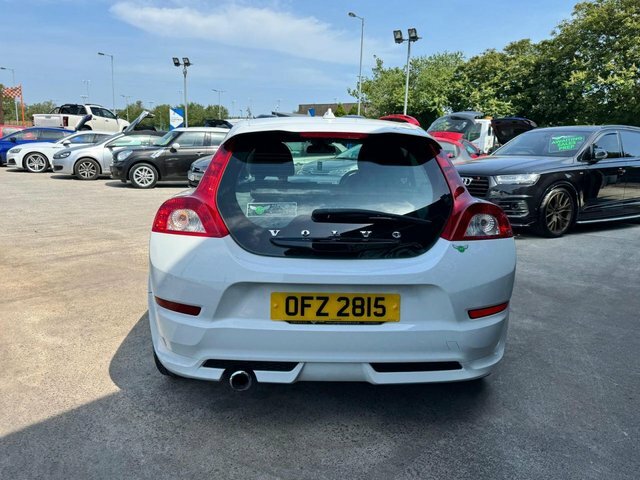 Volvo C30 Drive R-design Coupe White #4