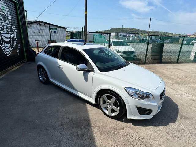 Volvo C30 Drive R-design Coupe White #6