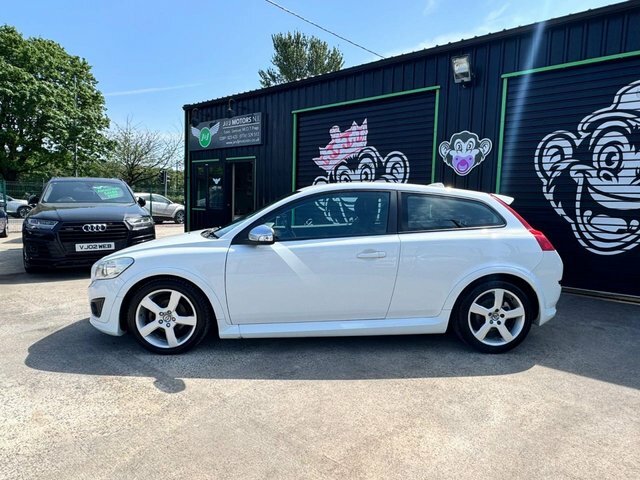 Volvo C30 Drive R-design Coupe White #2