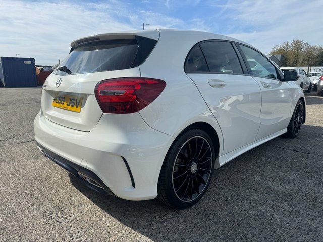 Mercedes-Benz A Class 1.5 A180d Amg Line Hatchback Eur WG66JSV White #6