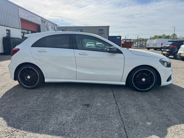 Mercedes-Benz A Class 1.5 A180d Amg Line Hatchback Eur WG66JSV White #5