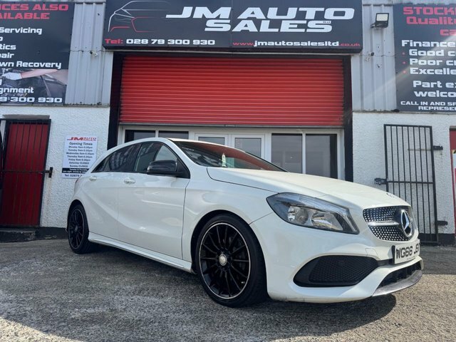 Mercedes-Benz A Class 1.5 A180d Amg Line Hatchback Eur White