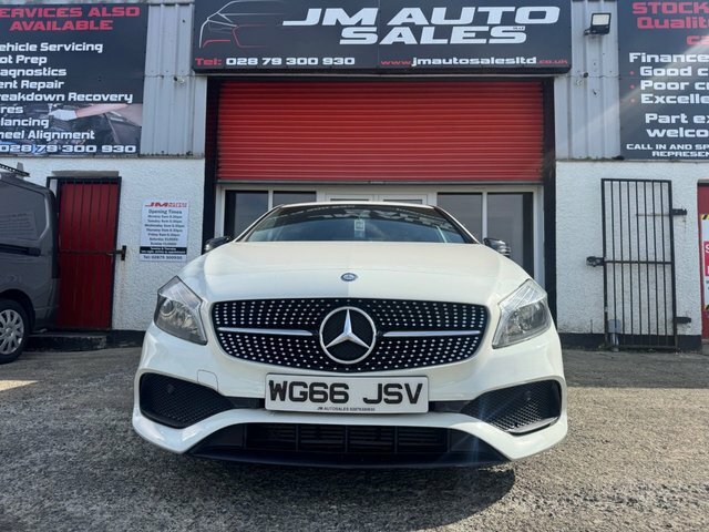 Mercedes-Benz A Class 1.5 A180d Amg Line Hatchback Eur WG66JSV White #3