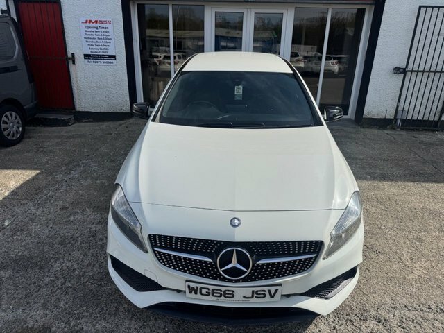 Mercedes-Benz A Class 1.5 A180d Amg Line Hatchback Eur WG66JSV White #4