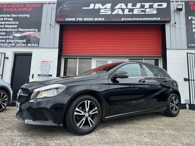 Mercedes-Benz A Class 1.5 A180d Se Hatchback 7G-dct Euro 6 S LG16OMJ Black #2