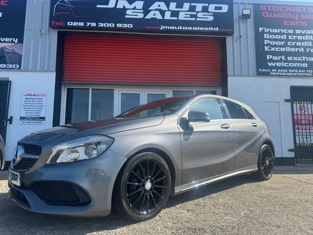 Mercedes-Benz A Class 1.5 A180d Amg Line Hatchback Eur SL16ZBZ Grey #2