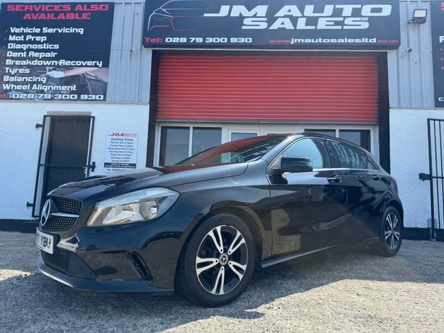 Mercedes-Benz A Class 1.5 A180d Se Hatchback Euro 6 S OV17YBU Black #2
