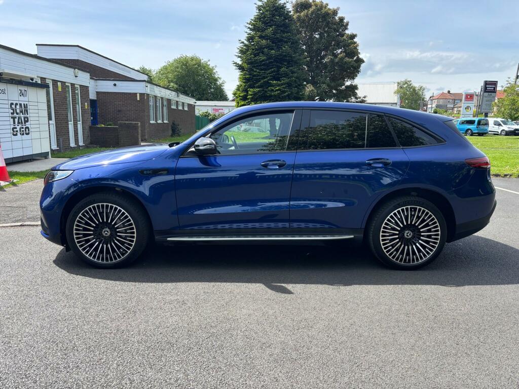 Mercedes-Benz EQC Eqc 400 80Kwh Amg Line Premium 4Matic L123ERY Blue #4