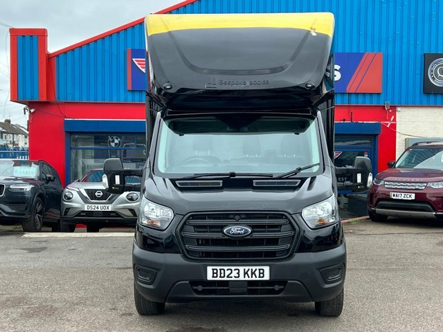 Ford Transit Custom 2023 2.0 350 Ecoblue Leader Luton Manua BD23KKB White #4