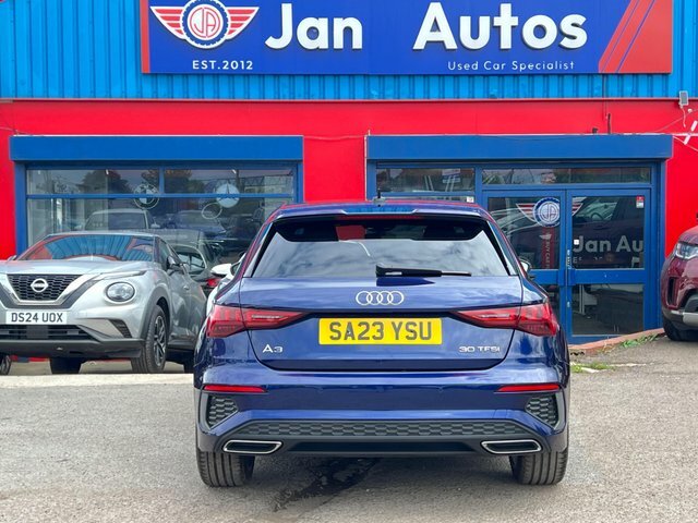 Audi A3 2023 1.0 Tfsi 30 S Line Sportback S Tronic Euro 6 SA23YSU Blue #5