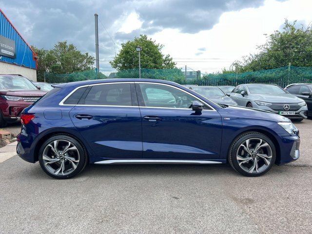 Audi A3 2023 1.0 Tfsi 30 S Line Sportback S Tronic Euro 6 SA23YSU Blue #6