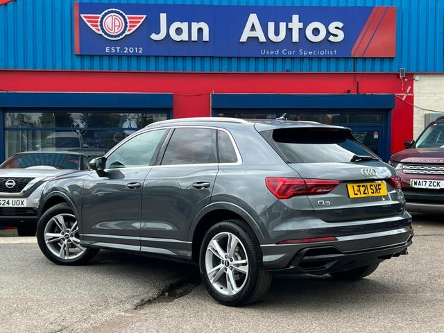 Audi Q3 2021 2.0 Tdi 35 S Line S Tronic Euro 6 Ss LT21SXF Grey #2