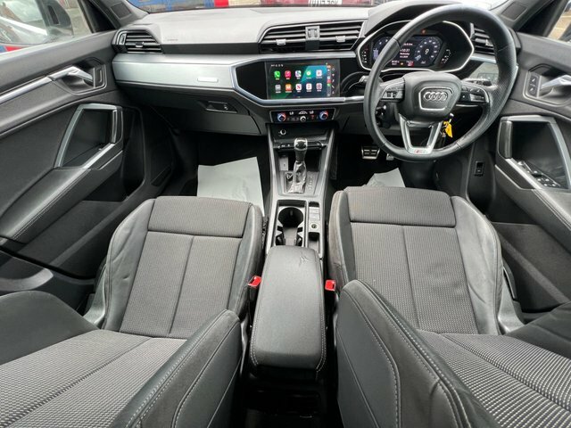 Audi Q3 2021 2.0 Tdi 35 S Line S Tronic Euro 6 Ss LT21SXF Grey #3