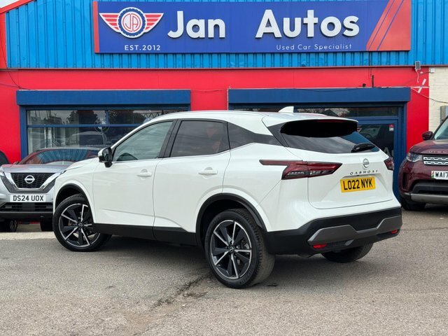 Nissan Qashqai 2022 1.3 Dig-t Mhev Tekna Xtron Euro 6 Ss LO22NYK White #2