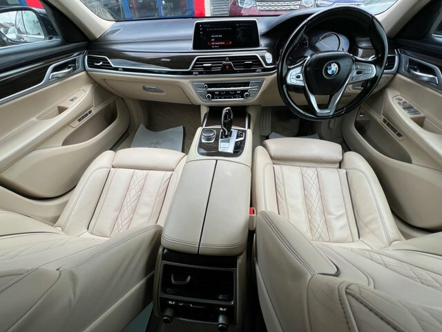 BMW 7 Series 2017 3.0 730D Euro 6 Ss RO67UFA Black #3