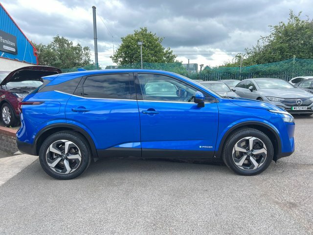 Nissan Qashqai 2023 1.5 H E-power N-connecta Euro 6 Ss EK23DVN Blue #6