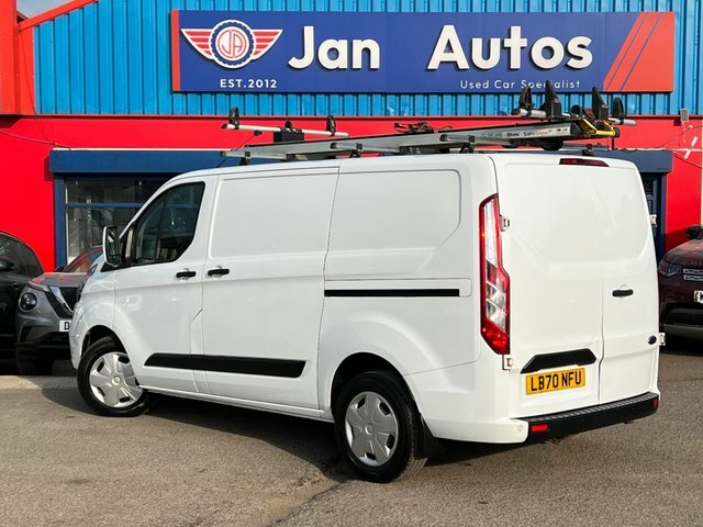 Ford Transit Custom 2021 1.0 340 Ecoboost 13.6Kwh Trend L1 H1 Eur LB70NFU White #2