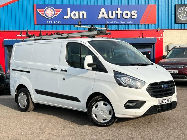 Ford Transit Custom 2021 1.0 340 Ecoboost 13.6Kwh Trend L1 H1 Eur White
