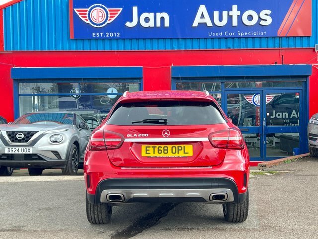 Mercedes-Benz GLA Class 2019 1.6 Gla200 Amg Line Premium 7G-dct Euro 6 ET68OPL Red #5