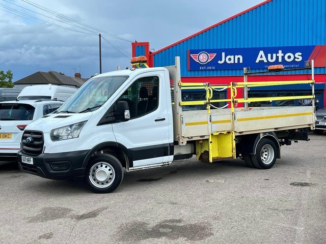 Ford Transit Custom 2022 2.0 350 Ecoblue Hdt Leader Tipper EA71NRF White #5