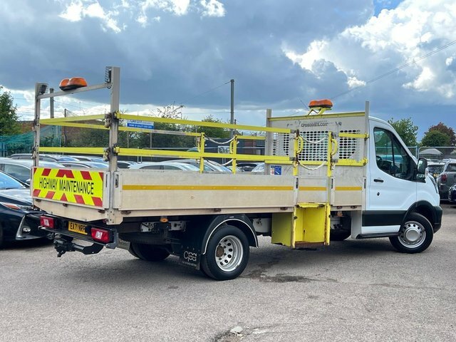 Ford Transit Custom 2022 2.0 350 Ecoblue Hdt Leader Tipper EA71NRF White #6