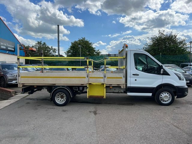 Ford Transit Custom 2022 2.0 350 Ecoblue Hdt Leader Tipper EA71NRF White #4