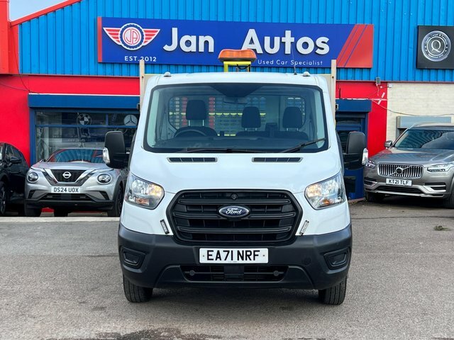 Ford Transit Custom 2022 2.0 350 Ecoblue Hdt Leader Tipper EA71NRF White #3