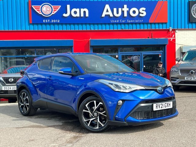 Toyota C-Hr 2021 1.8 Vvt-h Design Cvt Euro 6 Ss Blue