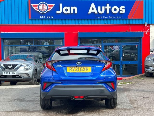 Toyota C-Hr 2021 1.8 Vvt-h Design Cvt Euro 6 Ss RV21GXH Blue #5