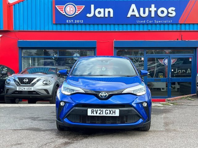 Toyota C-Hr 2021 1.8 Vvt-h Design Cvt Euro 6 Ss RV21GXH Blue #4